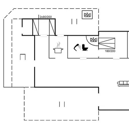 度假居 Brunkil - 500m From The Sea By Interhome *
